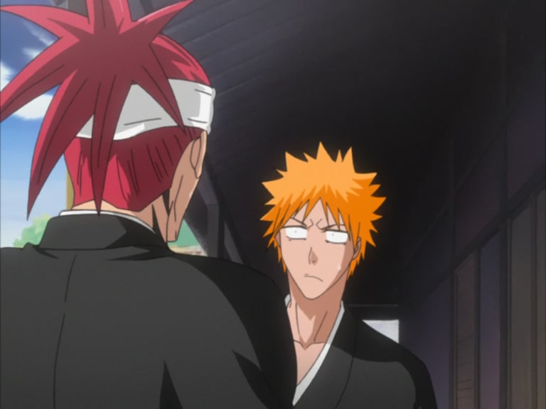 Bleach Ep 109: Ichigo and Rukia, Thoughts Revolving Around the Sky @ 00:04:41