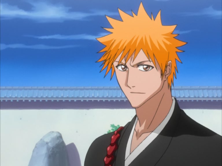 Bleach Ep 109: Ichigo and Rukia, Thoughts Revolving Around the Sky @ 00:04:50