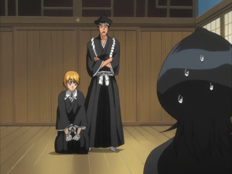 Bleach Ep 109: Ichigo and Rukia, Thoughts Revolving Around the Sky @ 00:06:41