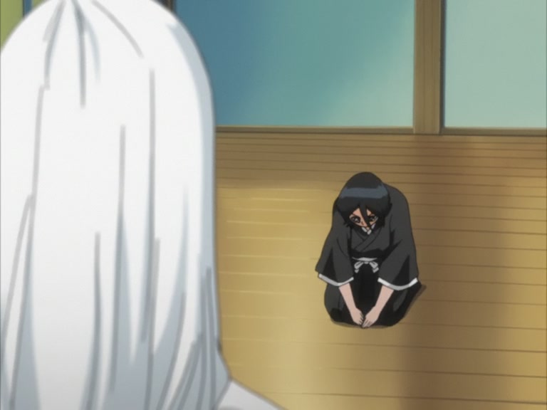 Bleach Ep 109: Ichigo and Rukia, Thoughts Revolving Around the Sky @ 00:07:24