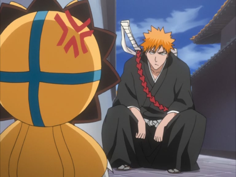 Bleach Ep 109: Ichigo and Rukia, Thoughts Revolving Around the Sky @ 00:14:01