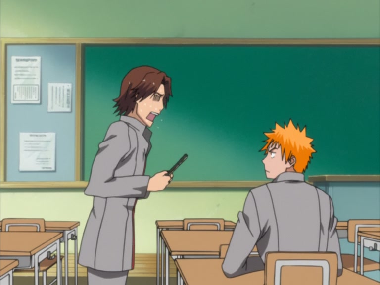 Bleach Ep 109: Ichigo and Rukia, Thoughts Revolving Around the Sky @ 00:15:22