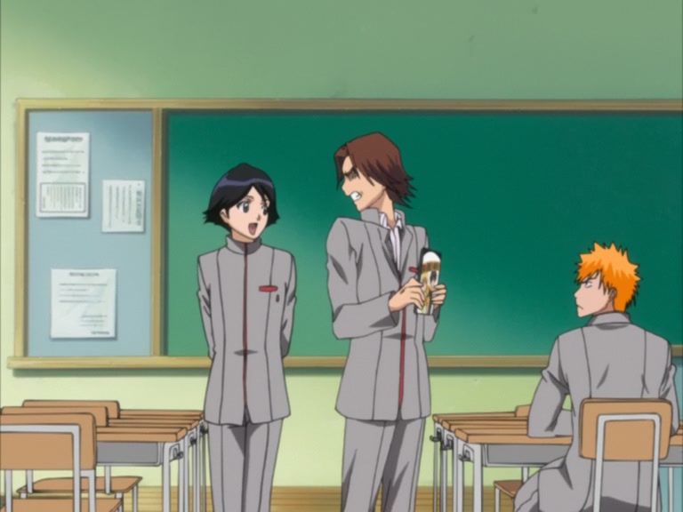 Bleach Ep 109: Ichigo and Rukia, Thoughts Revolving Around the Sky @ 00:15:37