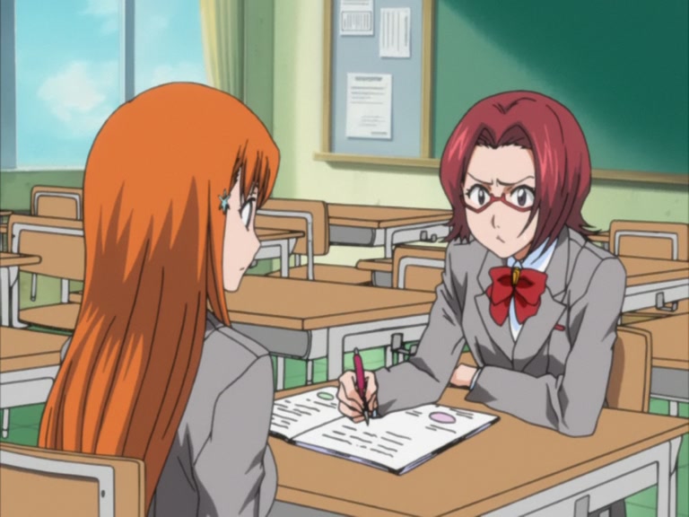 Bleach Ep 109: Ichigo and Rukia, Thoughts Revolving Around the Sky @ 00:15:56