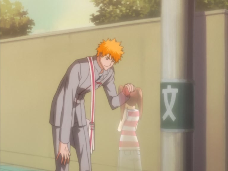 Bleach Ep 109: Ichigo and Rukia, Thoughts Revolving Around the Sky @ 00:18:29
