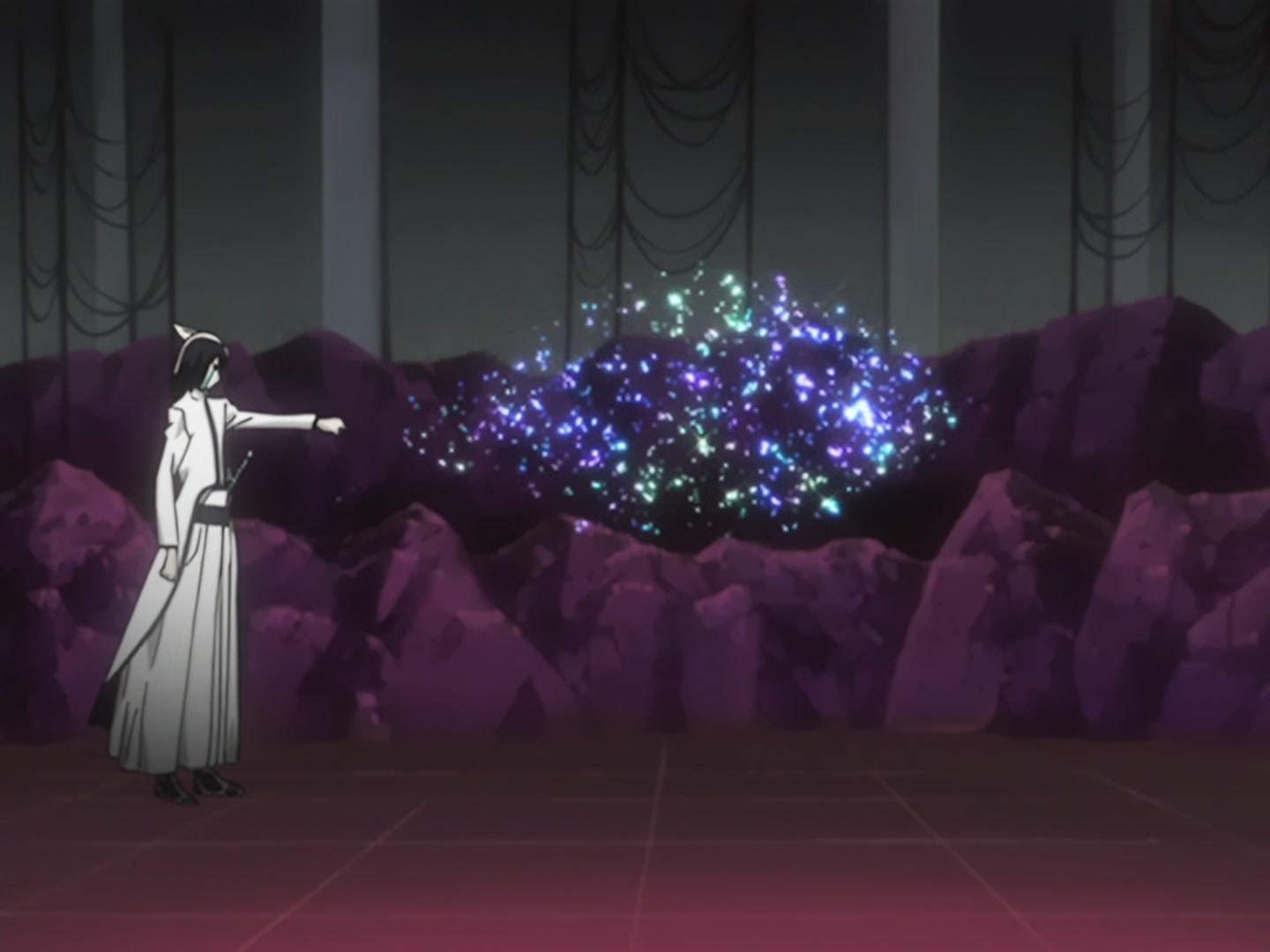 Bleach Ep 116: The Evil Eye, Aizen Returns @ 00:04:16