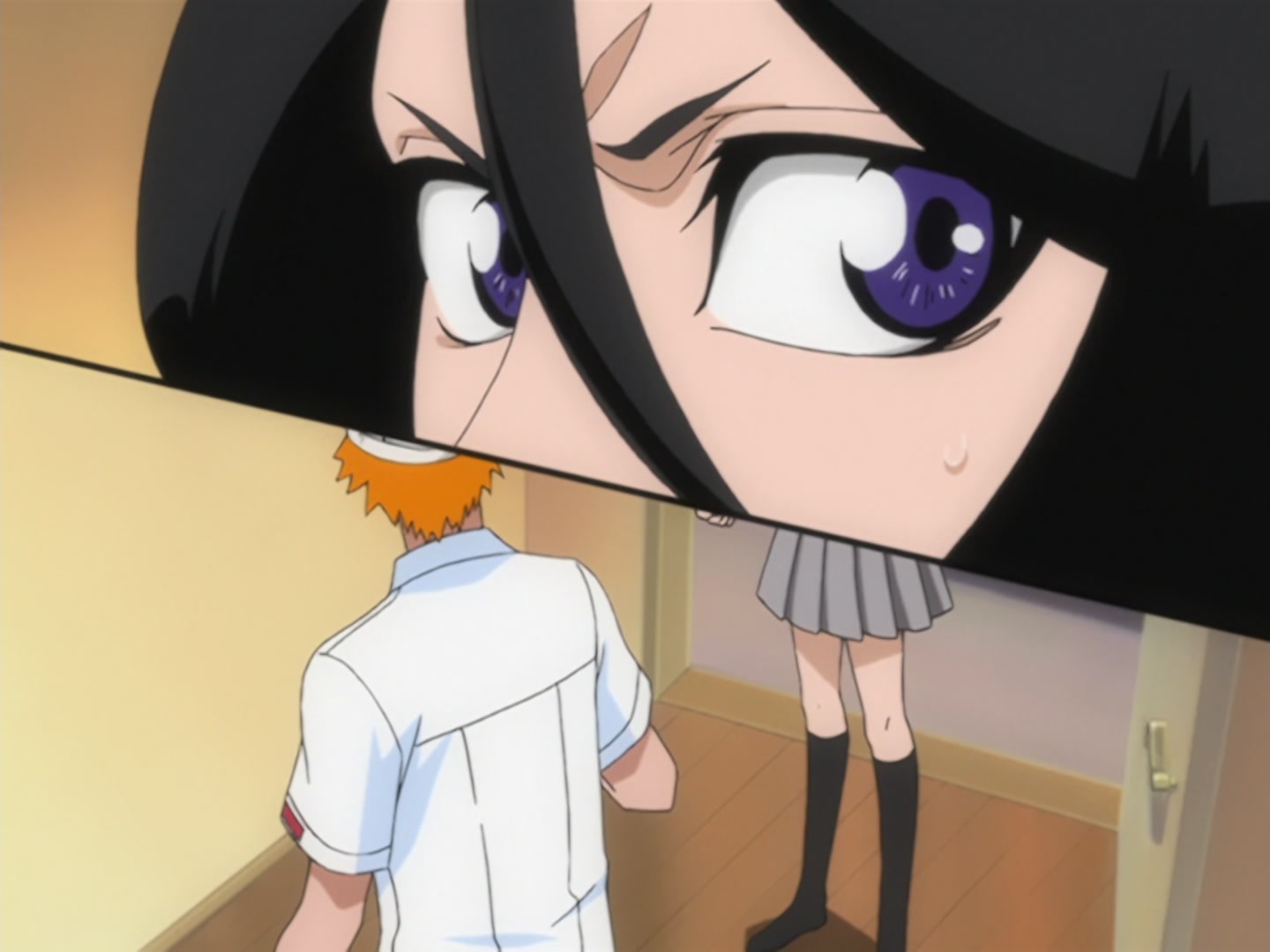 Bleach Ep 117: Rukia’s Battle Begins! The Freezing White Blade @ 00:04:12