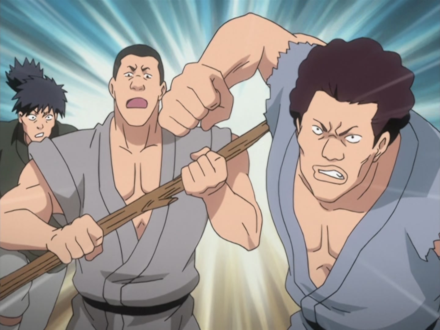 Bleach Ep 119: Zaraki Division’s Secret Story! The Lucky Men @ 00:02:17
