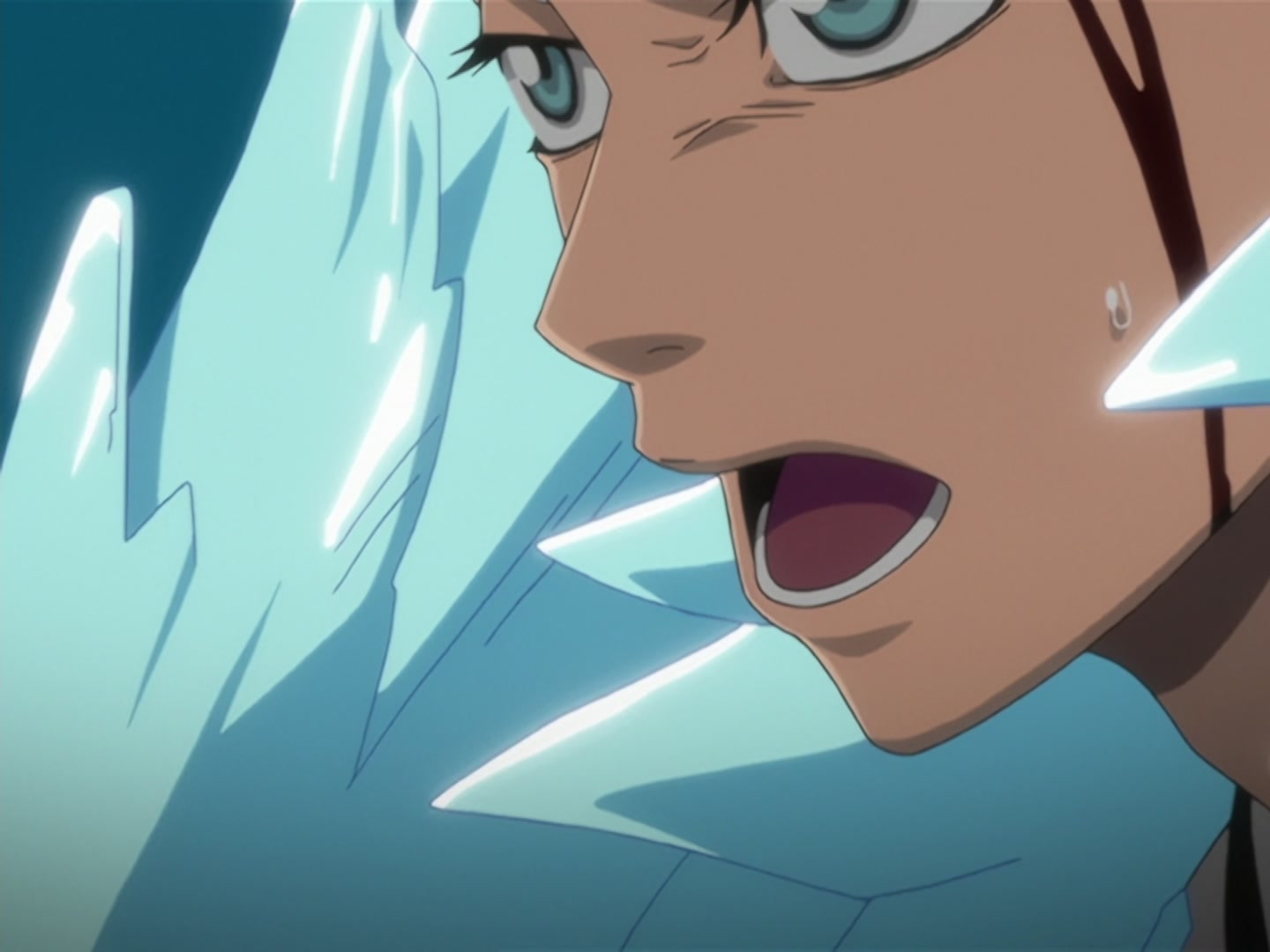 Bleach Ep 120: Hitsugaya Scatters! The Broken Hyorinmaru @ 00:04:26