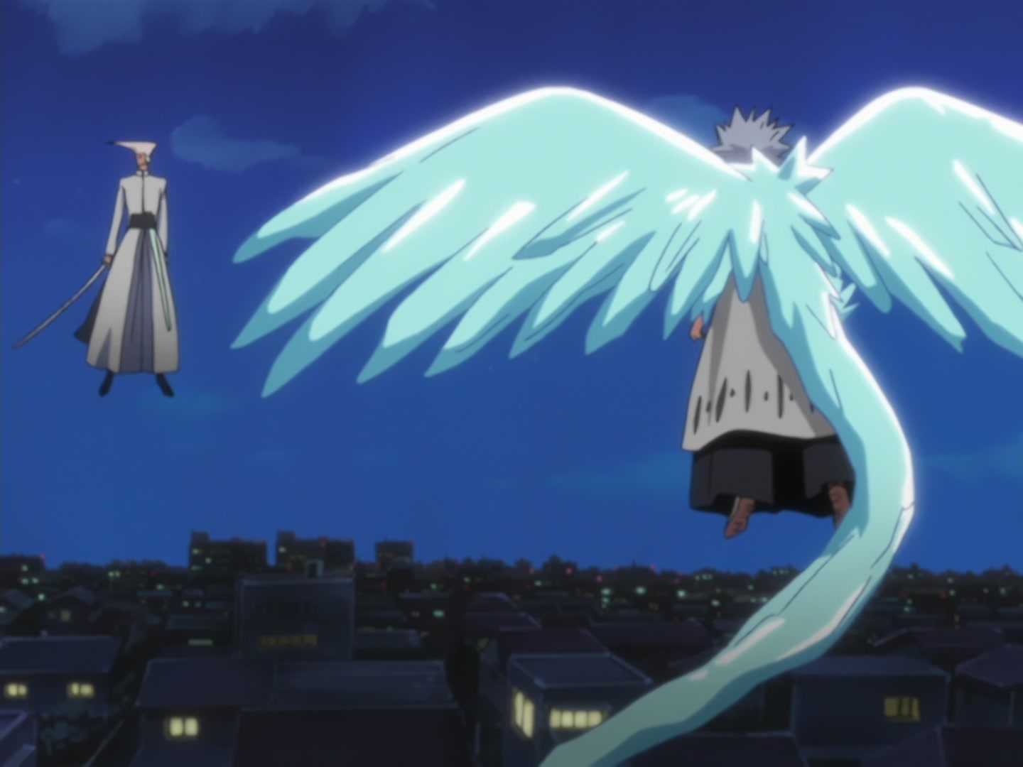 Bleach Ep 120: Hitsugaya Scatters! The Broken Hyorinmaru @ 00:04:40