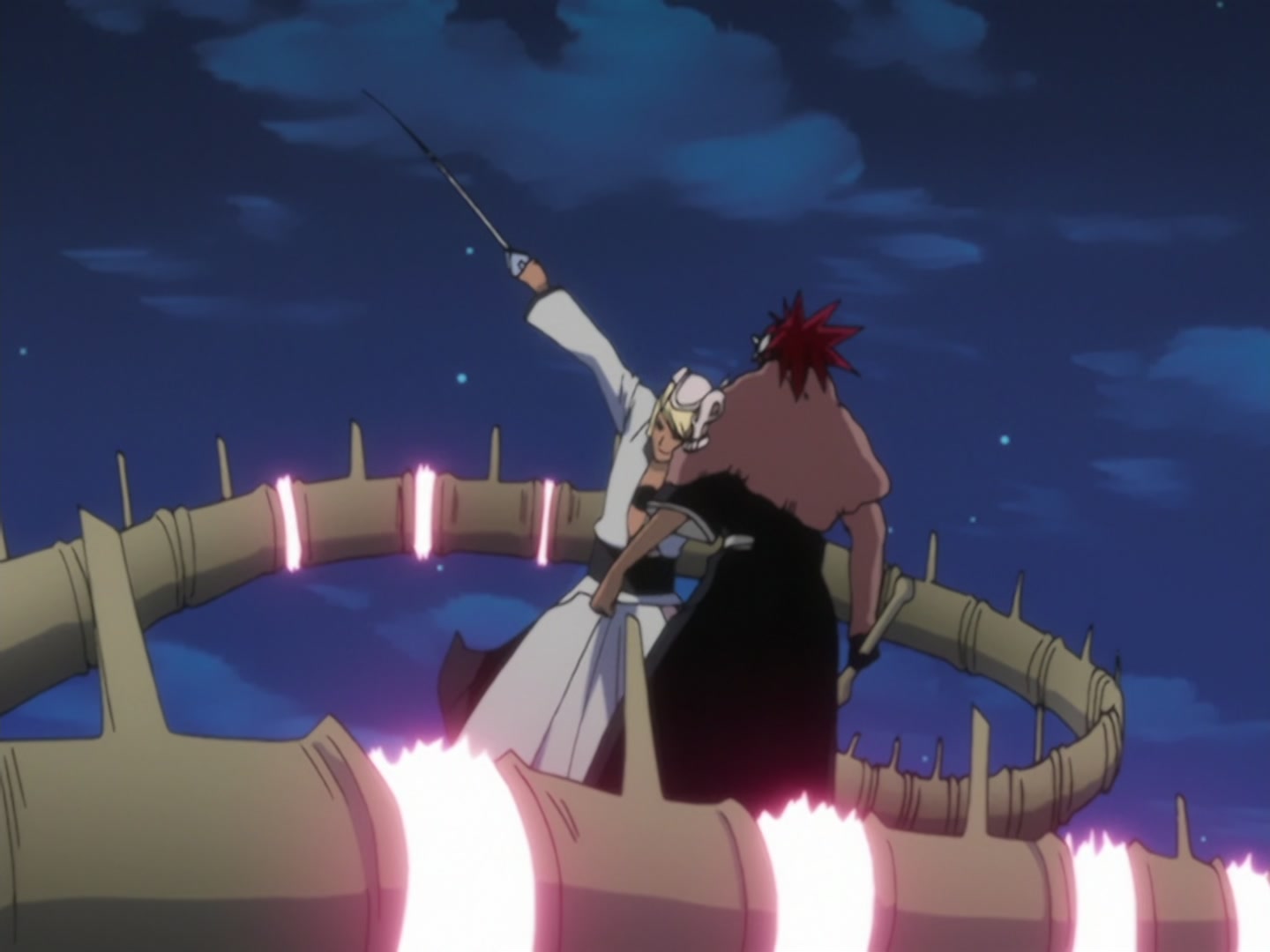 Bleach Ep 120: Hitsugaya Scatters! The Broken Hyorinmaru @ 00:06:01