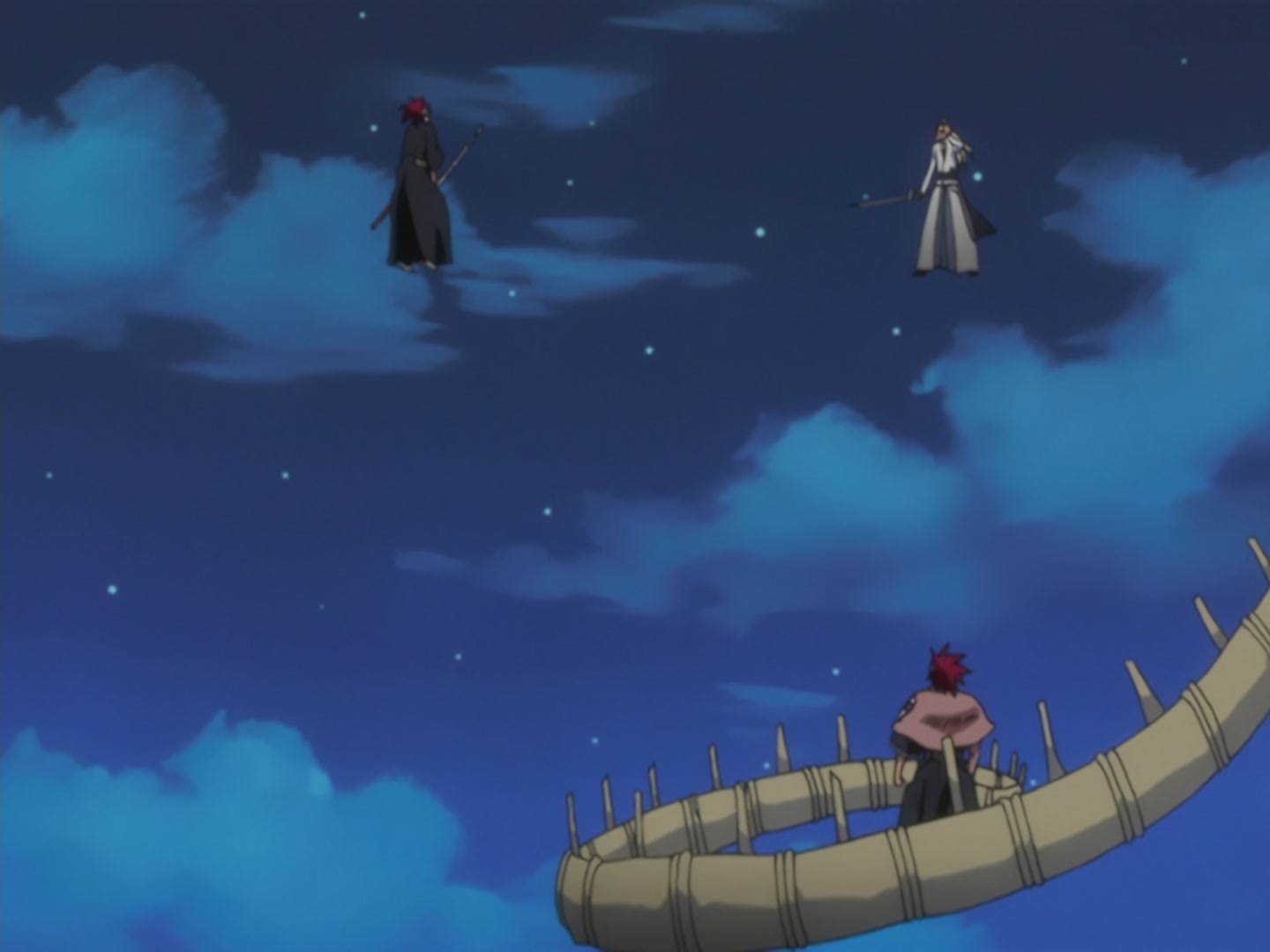 Bleach Ep 120: Hitsugaya Scatters! The Broken Hyorinmaru @ 00:08:38