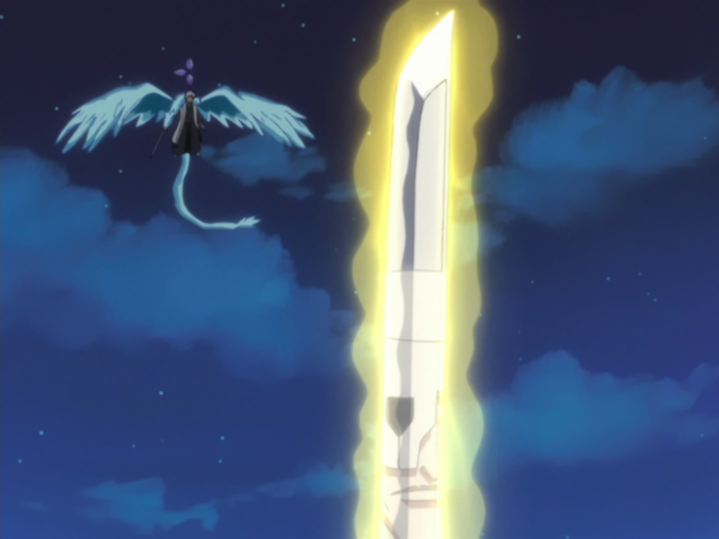 Bleach Ep 120: Hitsugaya Scatters! The Broken Hyorinmaru @ 00:15:41