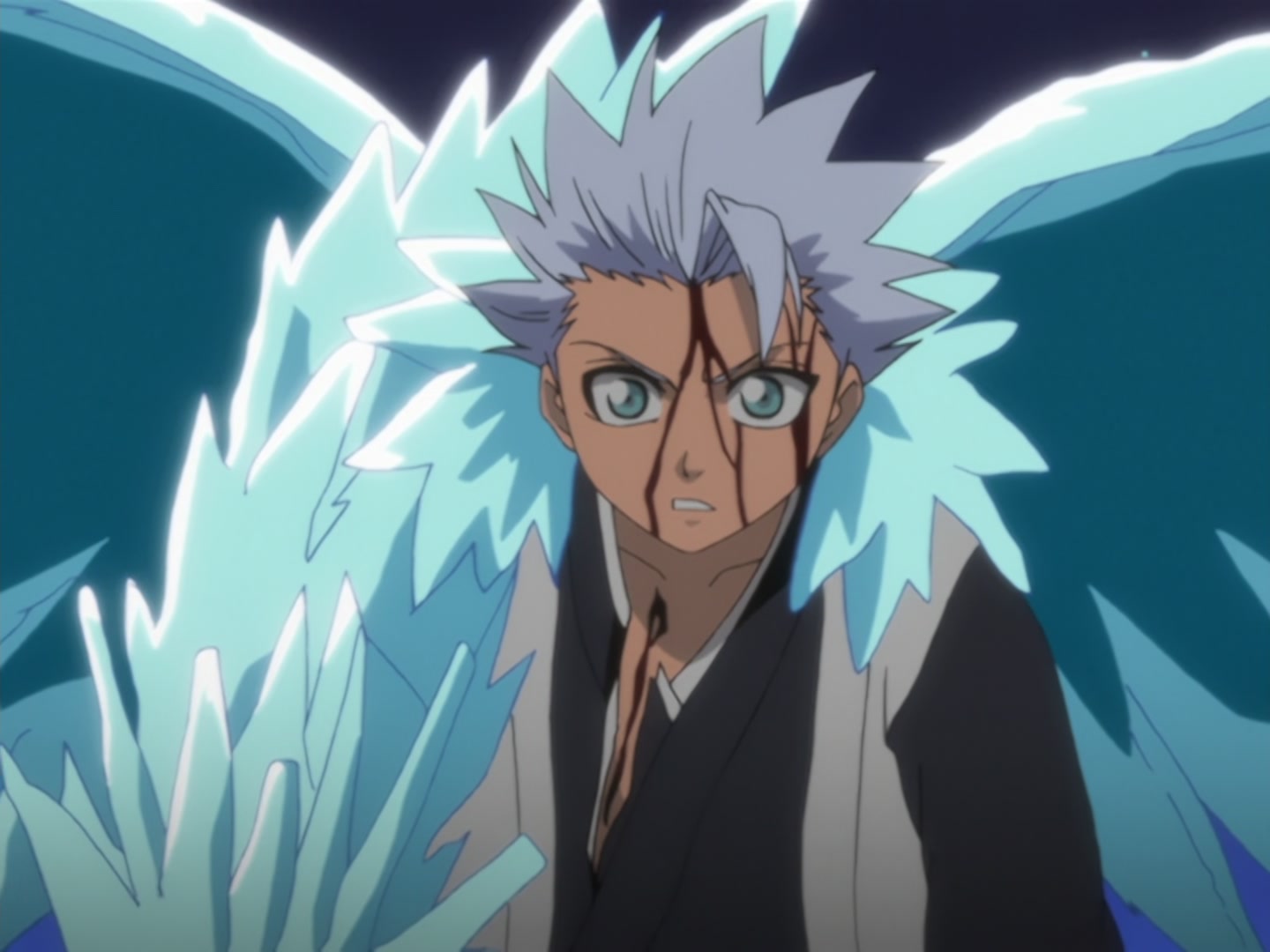 Bleach Ep 120: Hitsugaya Scatters! The Broken Hyorinmaru @ 00:18:42