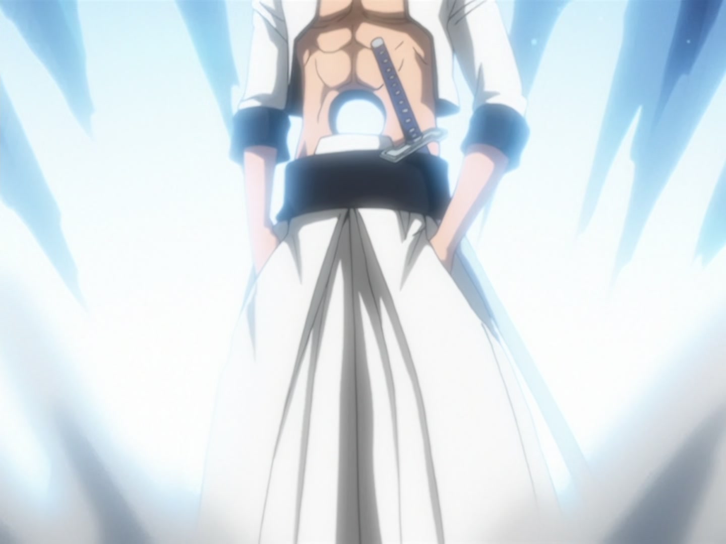 Bleach Ep 120: Hitsugaya Scatters! The Broken Hyorinmaru @ 00:19:06