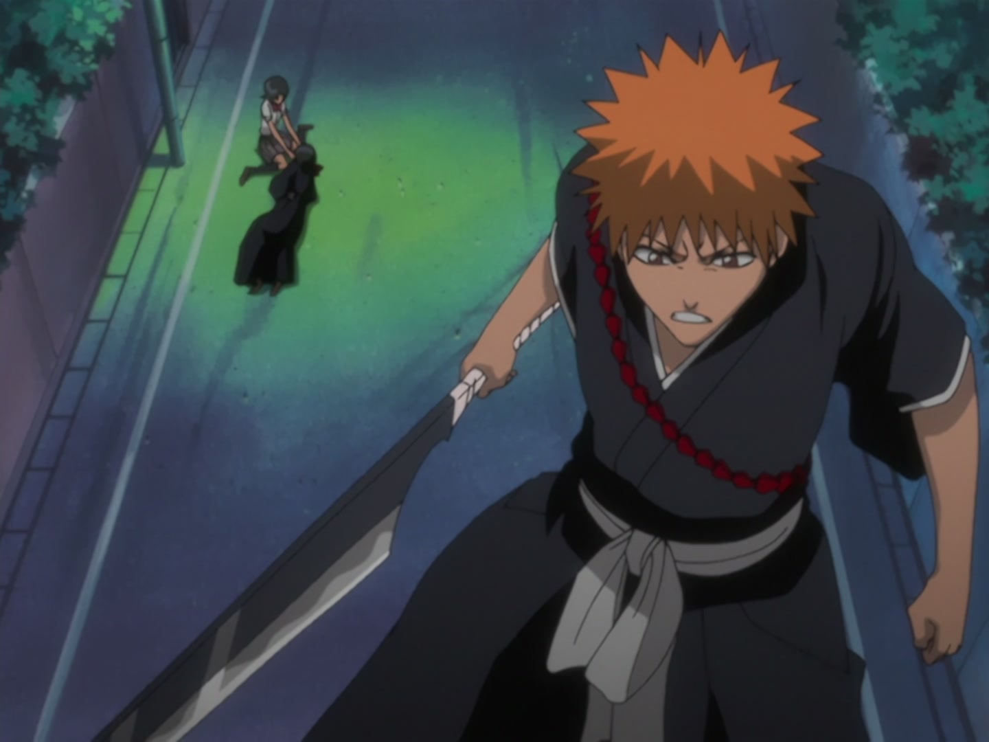 Bleach Ep 120: Hitsugaya Scatters! The Broken Hyorinmaru @ 00:19:39