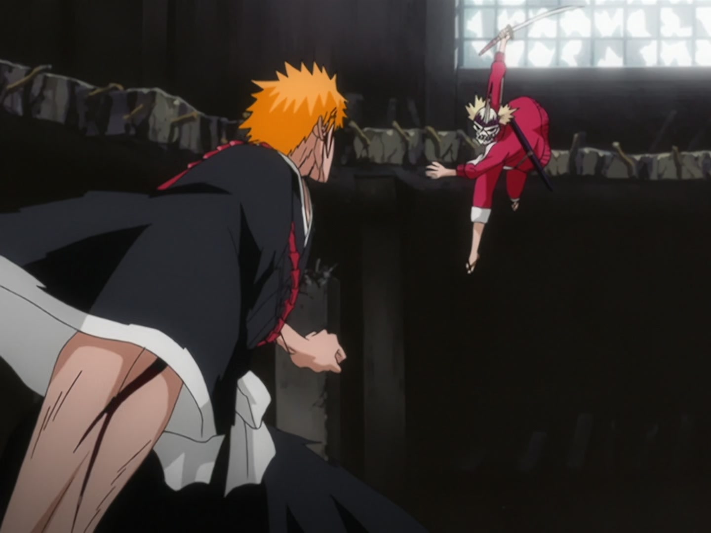 Bleach Ep 123: Ichigo, Complete Hollowification?! @ 00:05:18