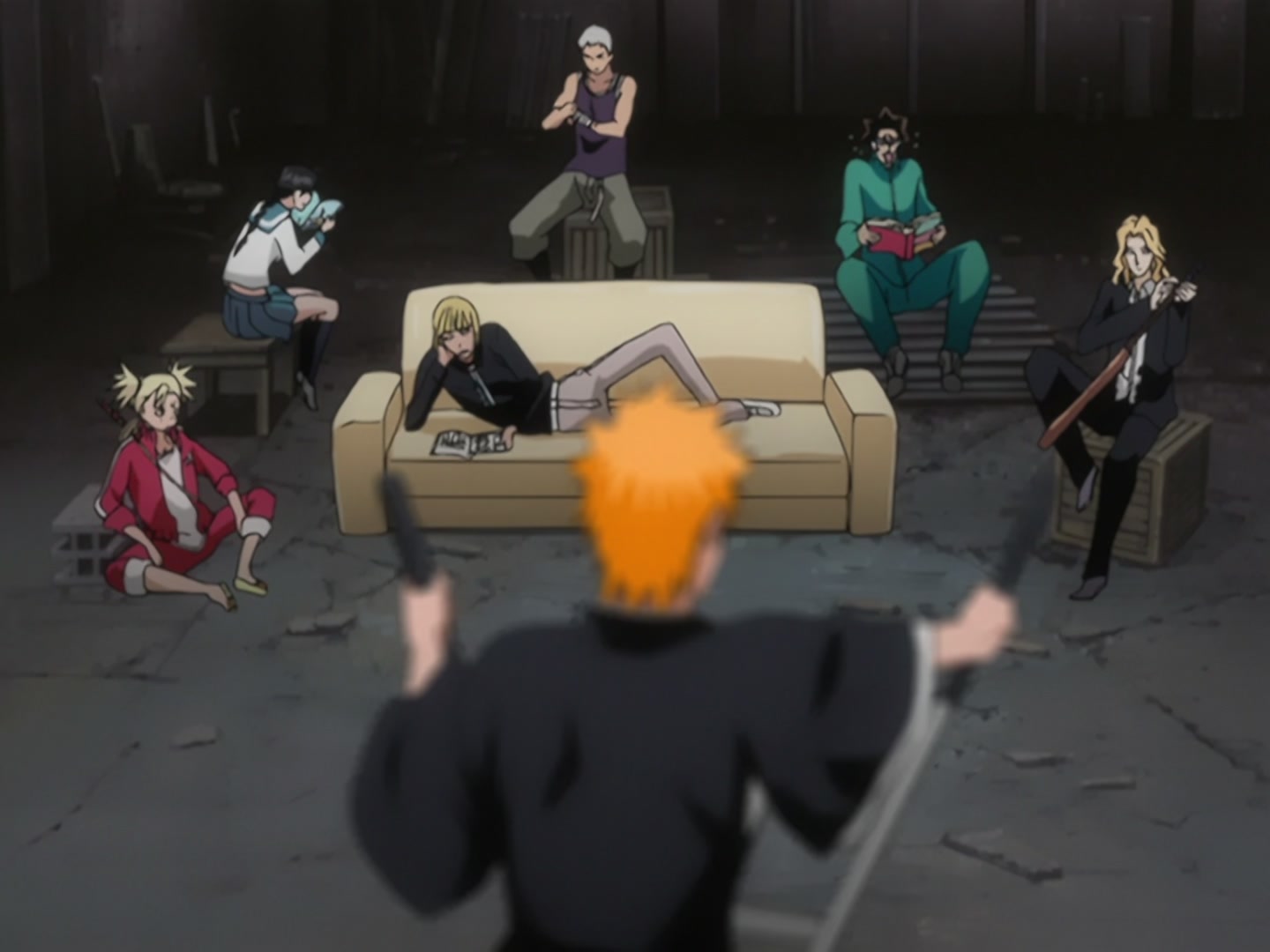Bleach Ep 123: Ichigo, Complete Hollowification?! @ 00:09:25