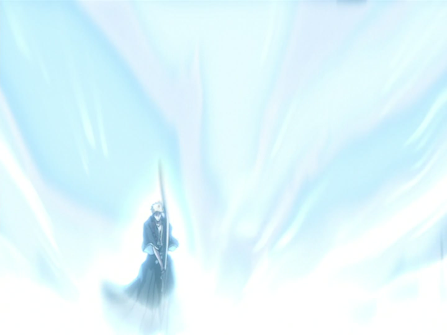 E124 · Collision! Black Bankai and White Bankai screencaps