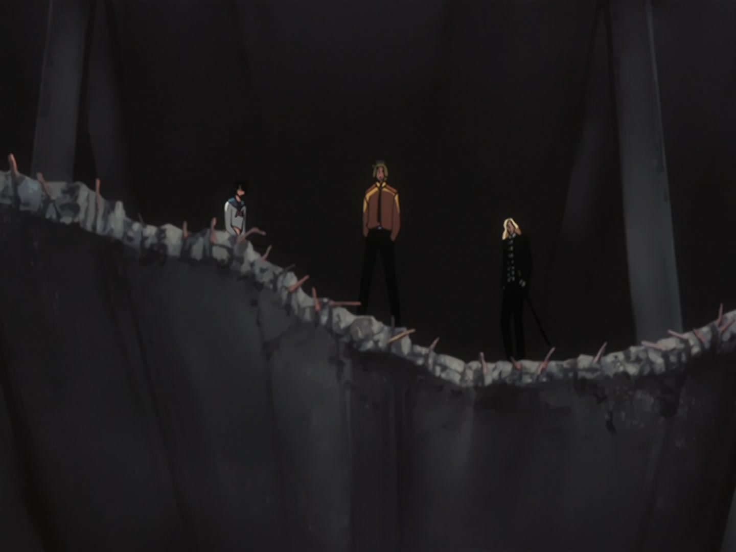 Bleach Ep 124: Collision! Black Bankai and White Bankai @ 00:02:08