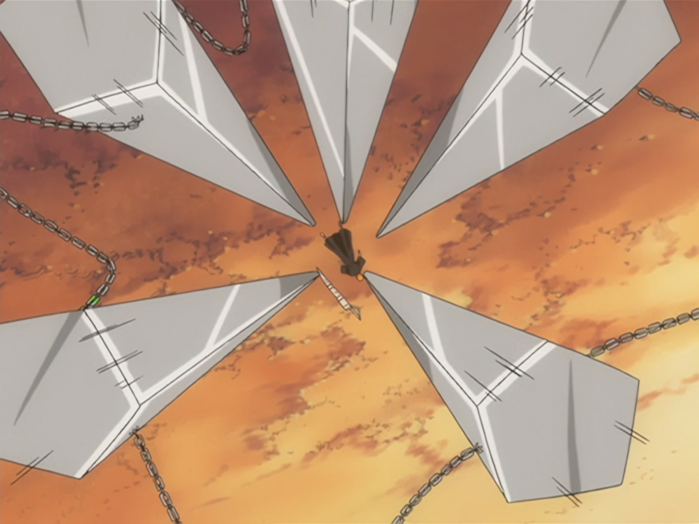 Bleach Ep 124: Collision! Black Bankai and White Bankai @ 00:02:27