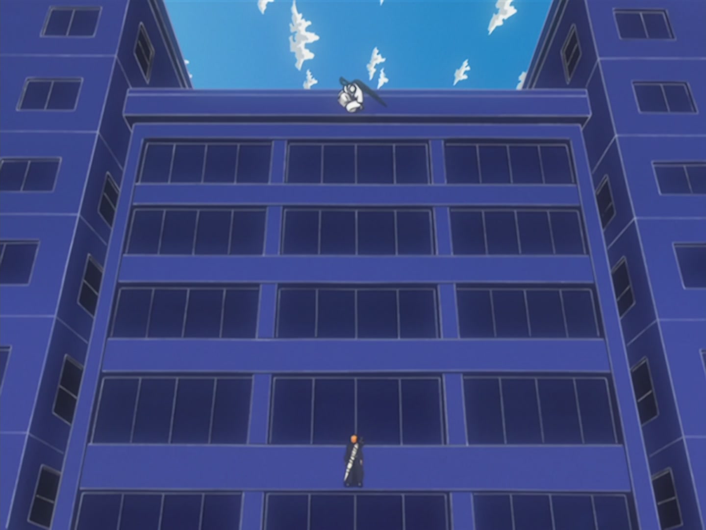 Bleach Ep 124: Collision! Black Bankai and White Bankai @ 00:02:46