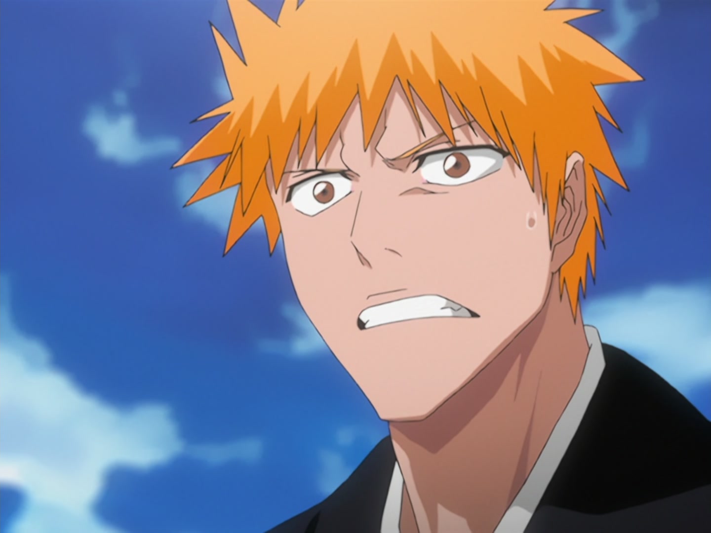 Bleach Ep 124: Collision! Black Bankai and White Bankai @ 00:04:59