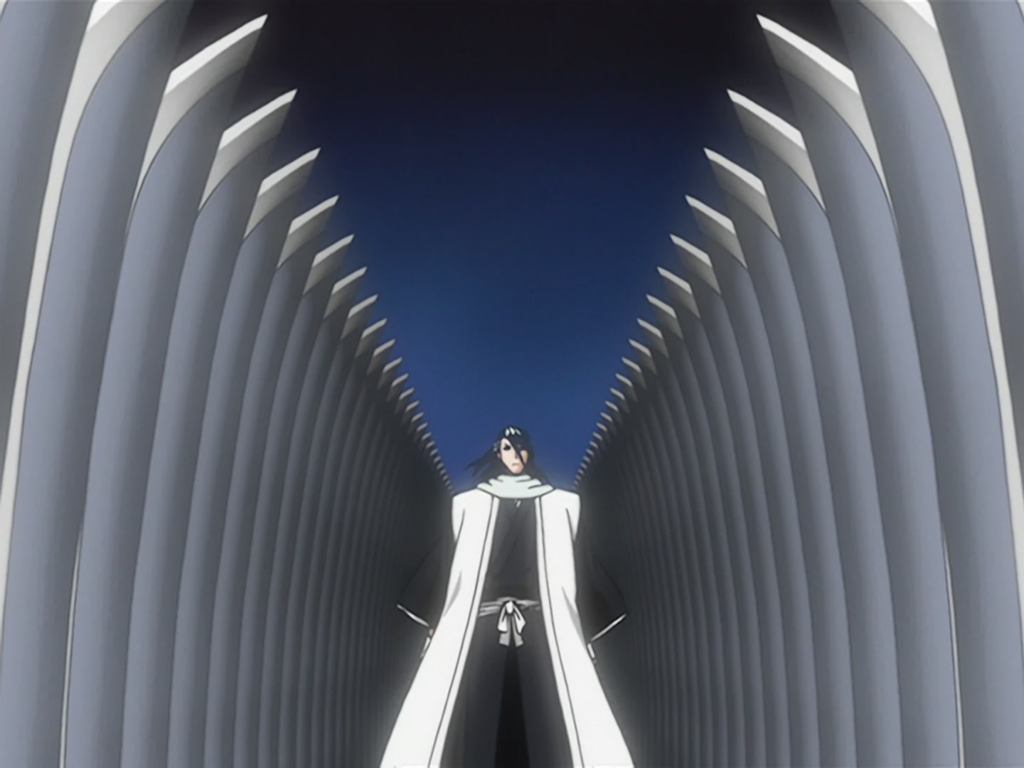 Bleach Ep 124: Collision! Black Bankai and White Bankai @ 00:05:32