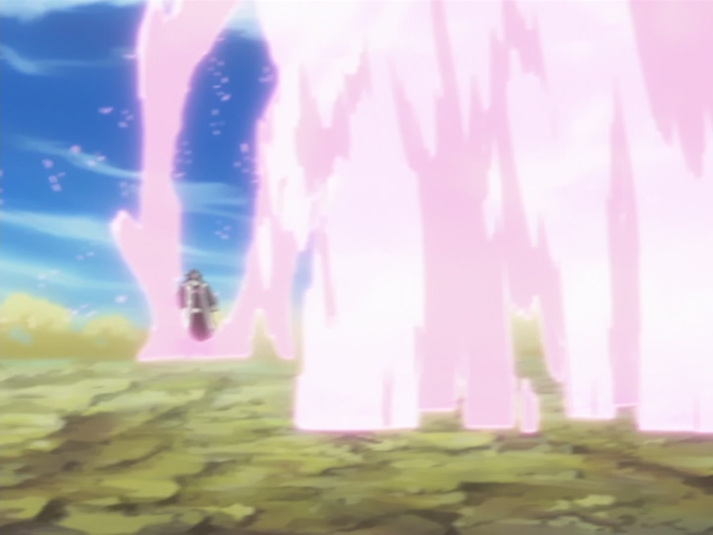 Bleach Ep 124: Collision! Black Bankai and White Bankai @ 00:06:20