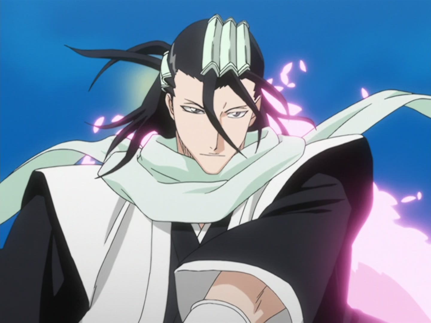 Bleach Ep 124: Collision! Black Bankai and White Bankai @ 00:06:34