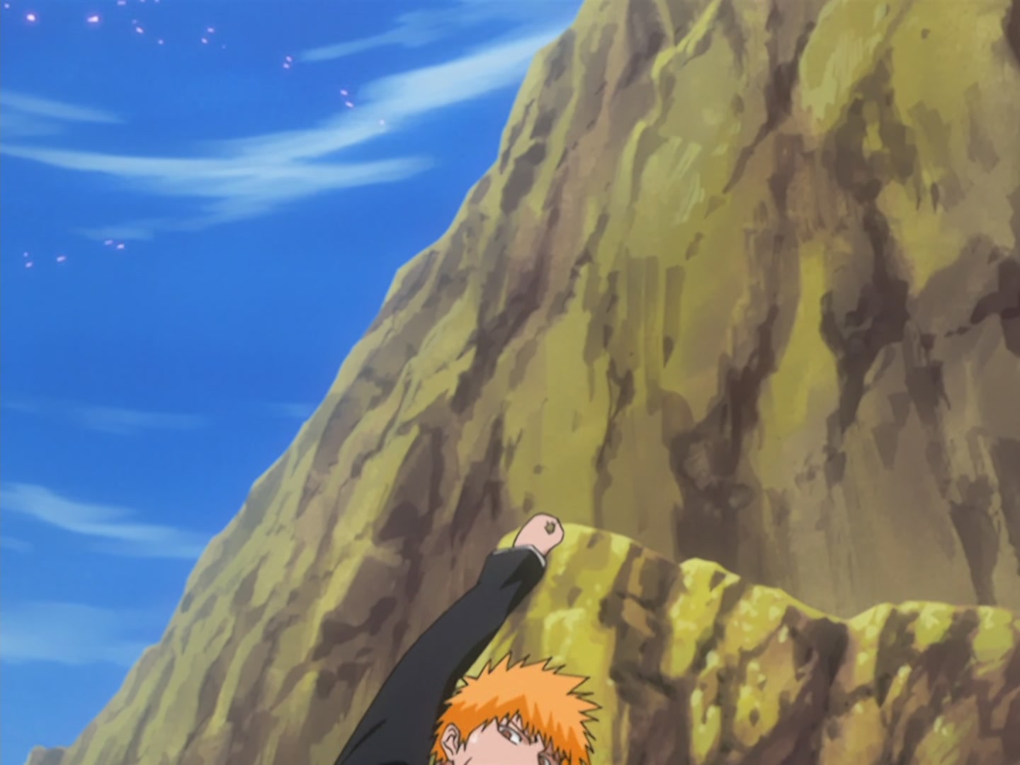 Bleach Ep 124: Collision! Black Bankai and White Bankai @ 00:06:58