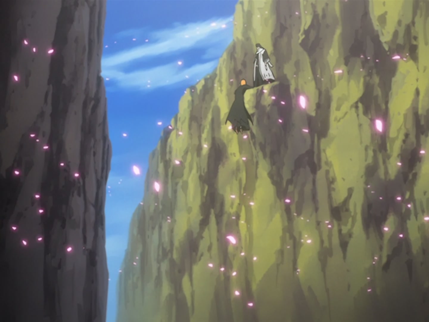 Bleach Ep 124: Collision! Black Bankai and White Bankai @ 00:07:31