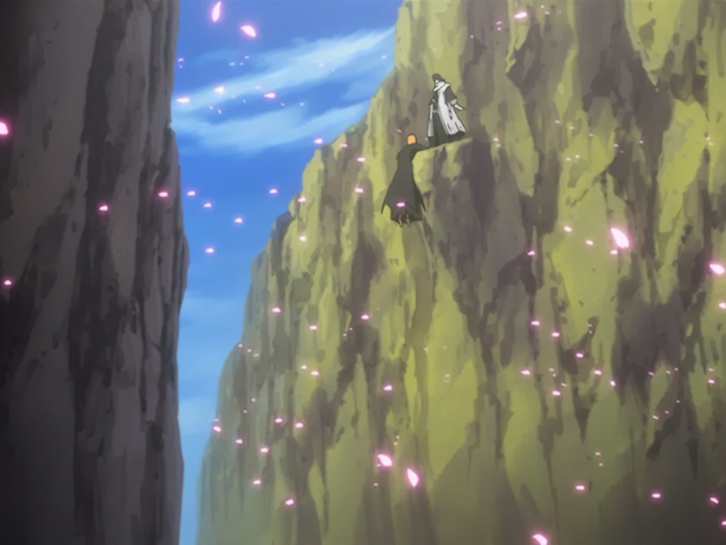 Bleach Ep 124: Collision! Black Bankai and White Bankai @ 00:07:36