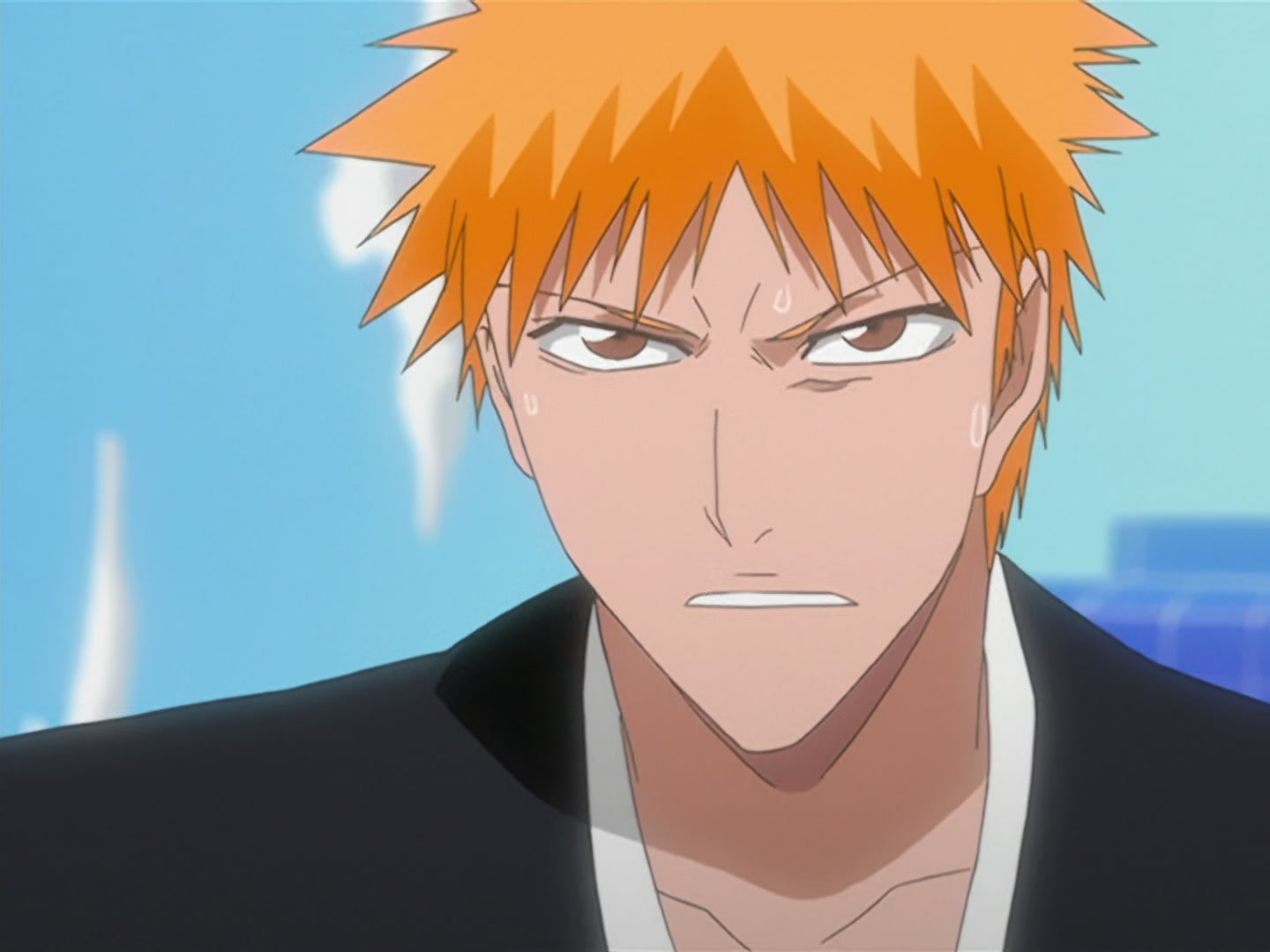 Bleach Ep 124: Collision! Black Bankai and White Bankai @ 00:08:47