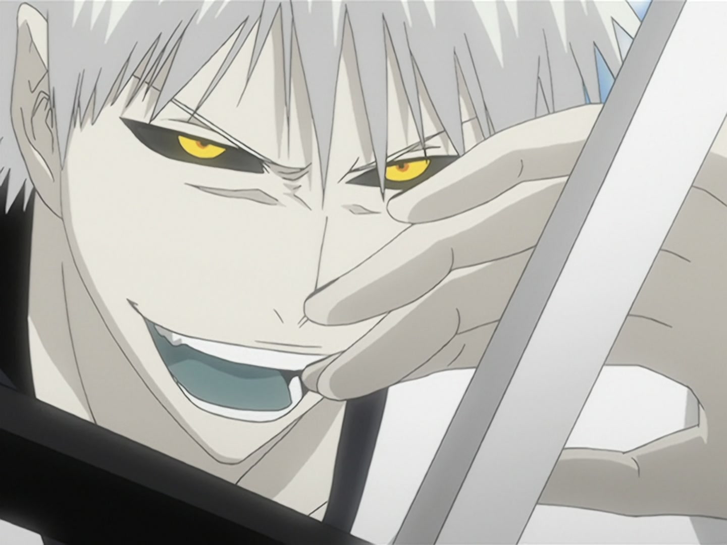 Bleach Ep 124: Collision! Black Bankai and White Bankai @ 00:09:06