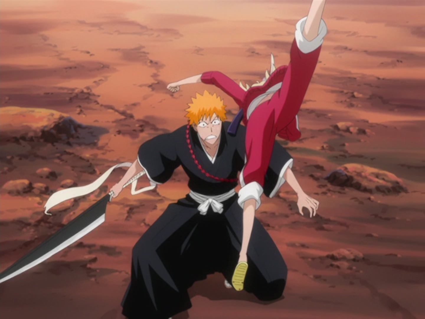 Bleach Ep 126: Uryu vs. Ryuken! Clash of the Parent-Child Quincys @ 00:11:02