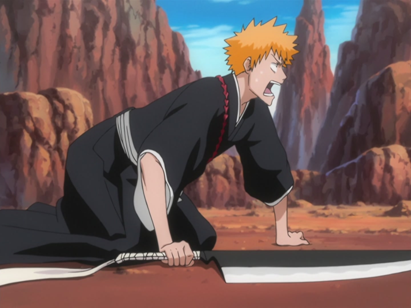 Bleach Ep 126: Uryu vs. Ryuken! Clash of the Parent-Child Quincys @ 00:11:12
