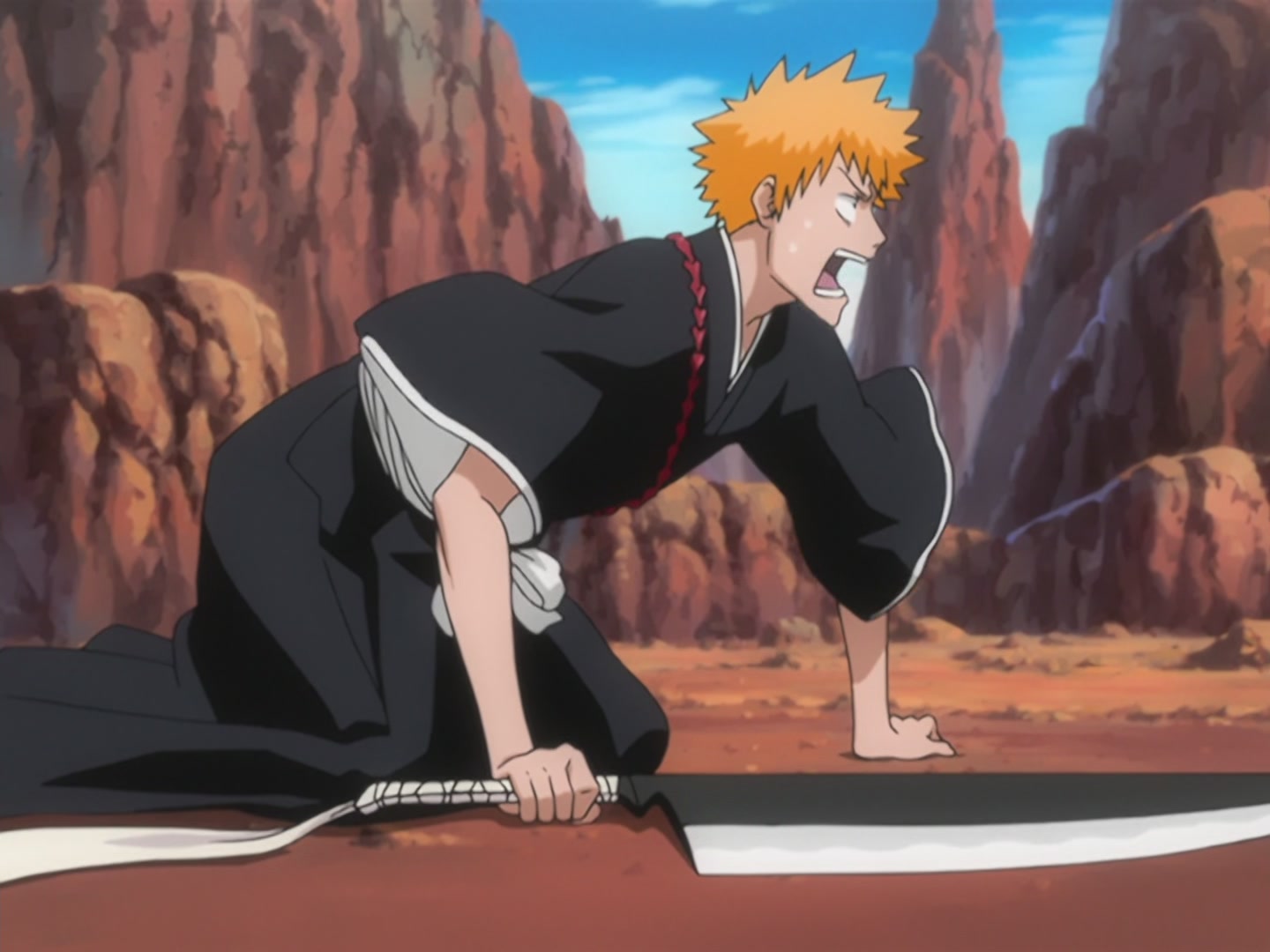 Bleach Ep 126: Uryu vs. Ryuken! Clash of the Parent-Child Quincys @ 00:11:22