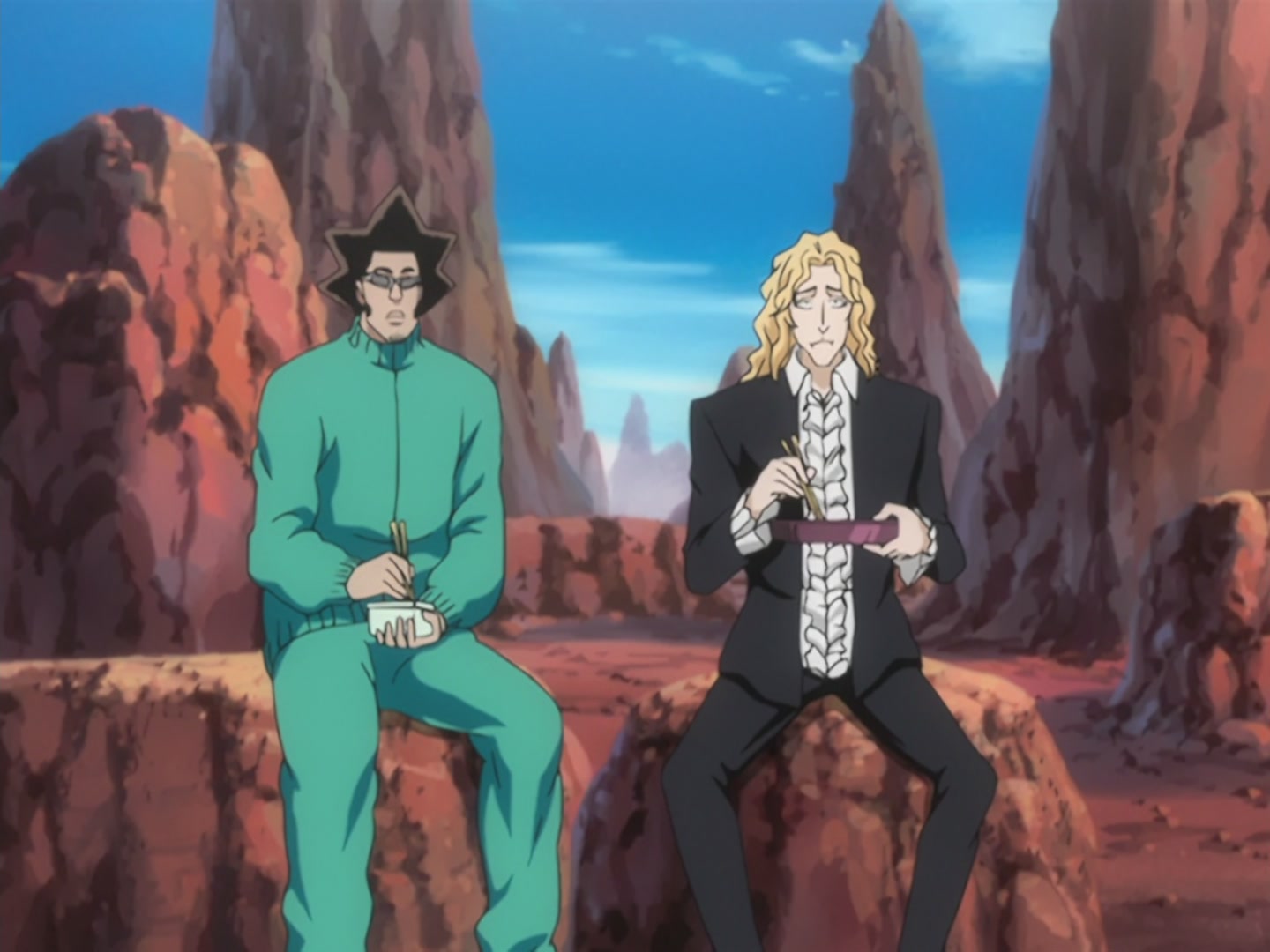 Bleach Ep 126: Uryu vs. Ryuken! Clash of the Parent-Child Quincys @ 00:11:26