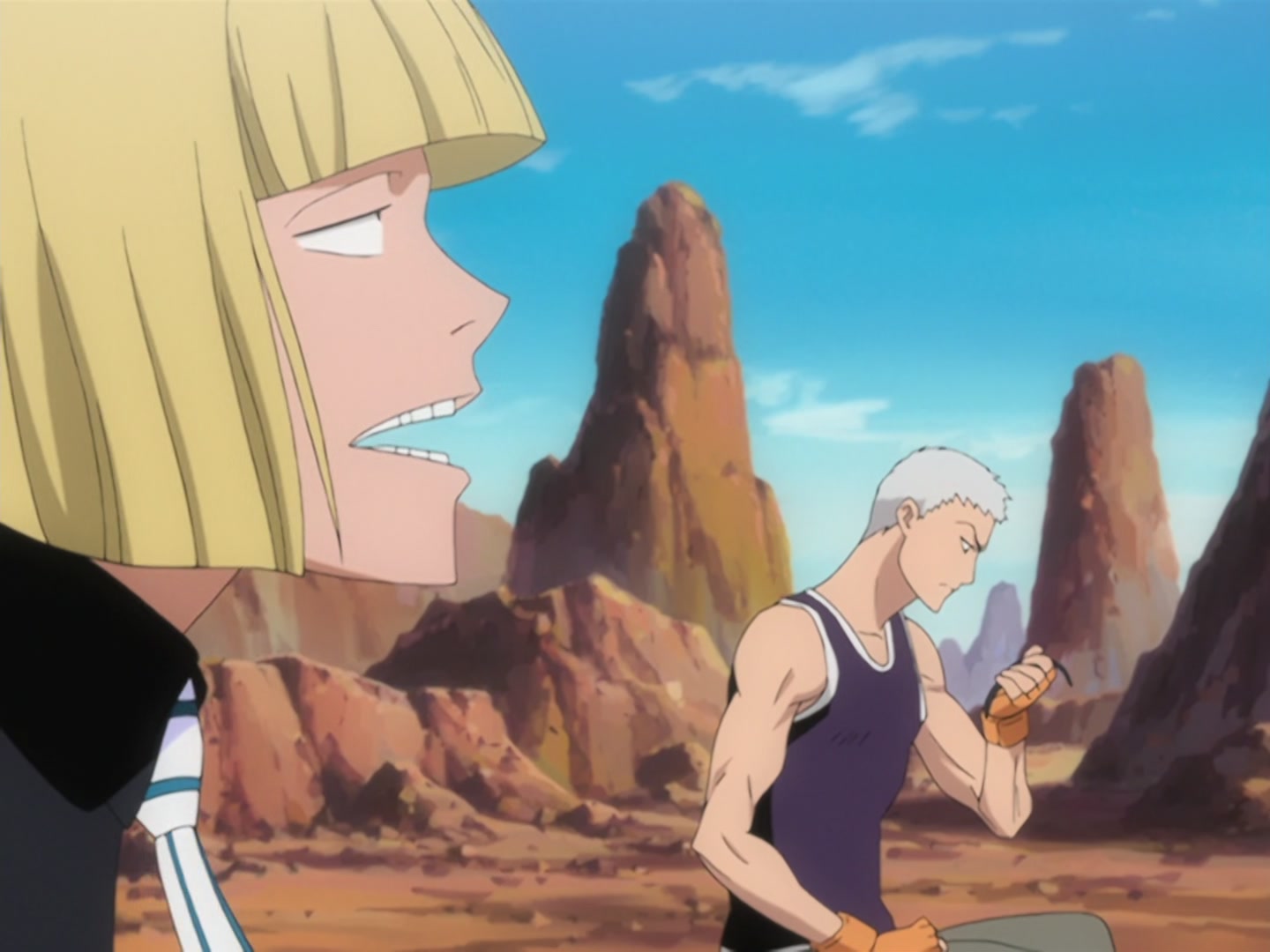 Bleach Ep 126: Uryu vs. Ryuken! Clash of the Parent-Child Quincys @ 00:13:16