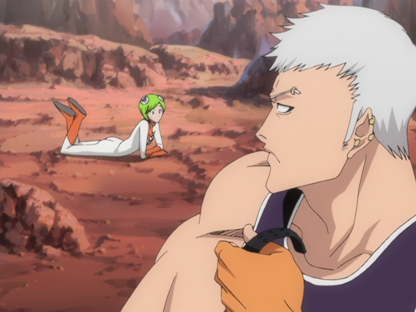 Bleach Ep 126: Uryu vs. Ryuken! Clash of the Parent-Child Quincys @ 00:13:26