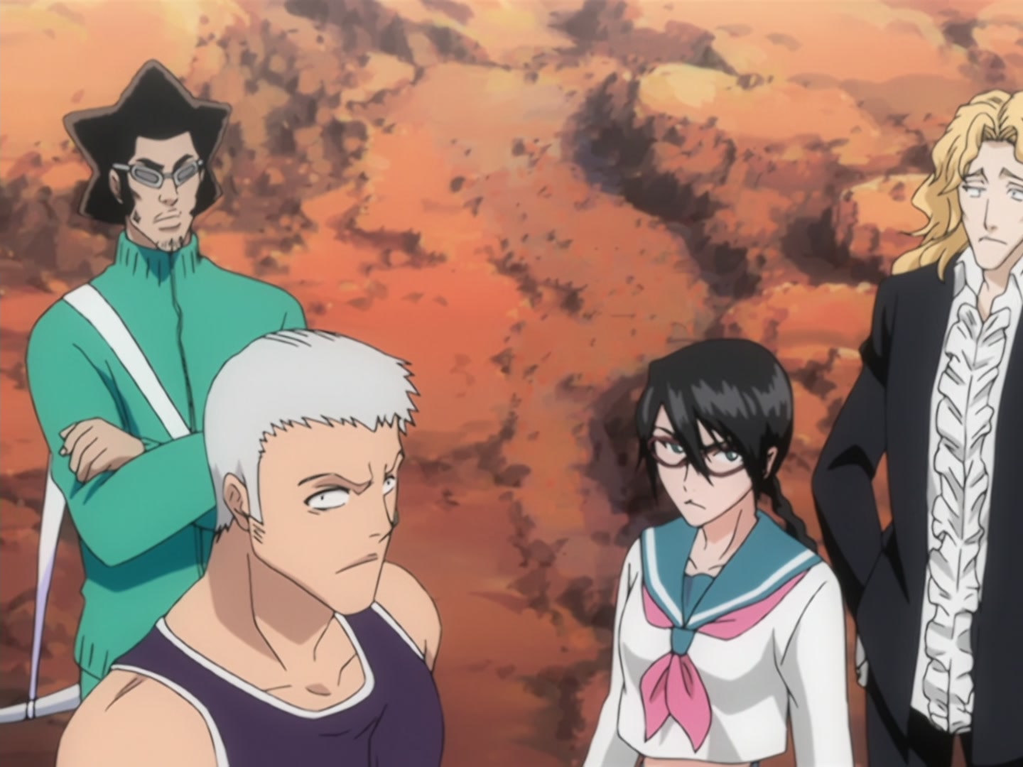 Bleach Ep 126: Uryu vs. Ryuken! Clash of the Parent-Child Quincys @ 00:14:37