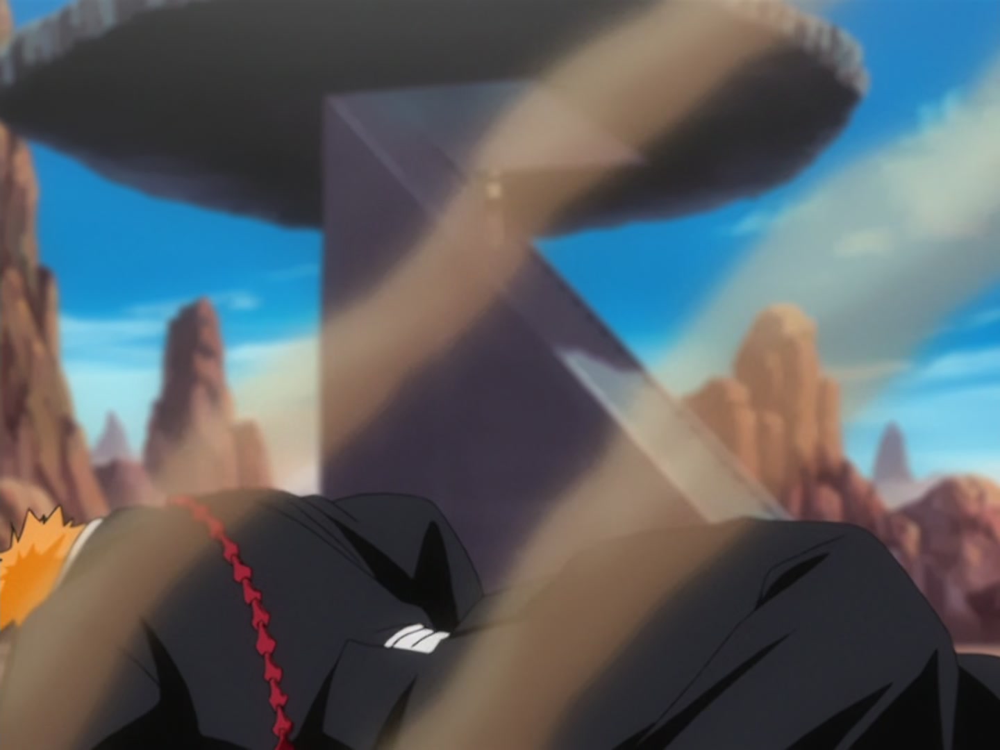 Bleach Ep 126: Uryu vs. Ryuken! Clash of the Parent-Child Quincys @ 00:15:15