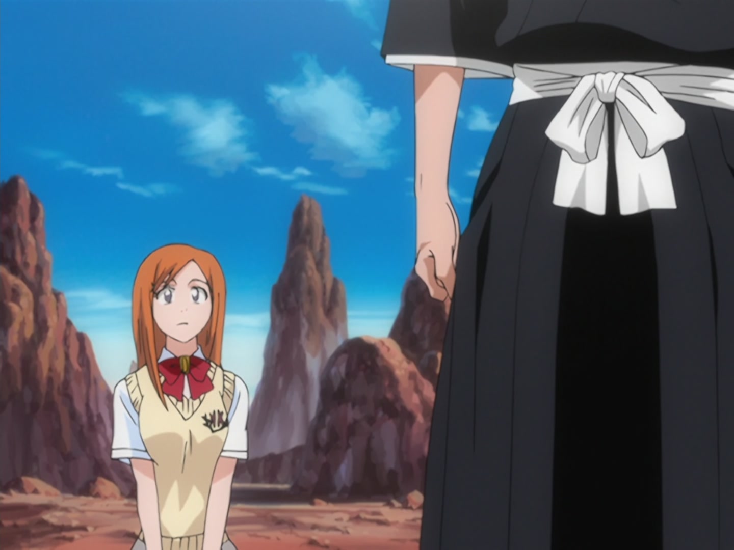 Bleach Ep 126: Uryu vs. Ryuken! Clash of the Parent-Child Quincys @ 00:15:49
