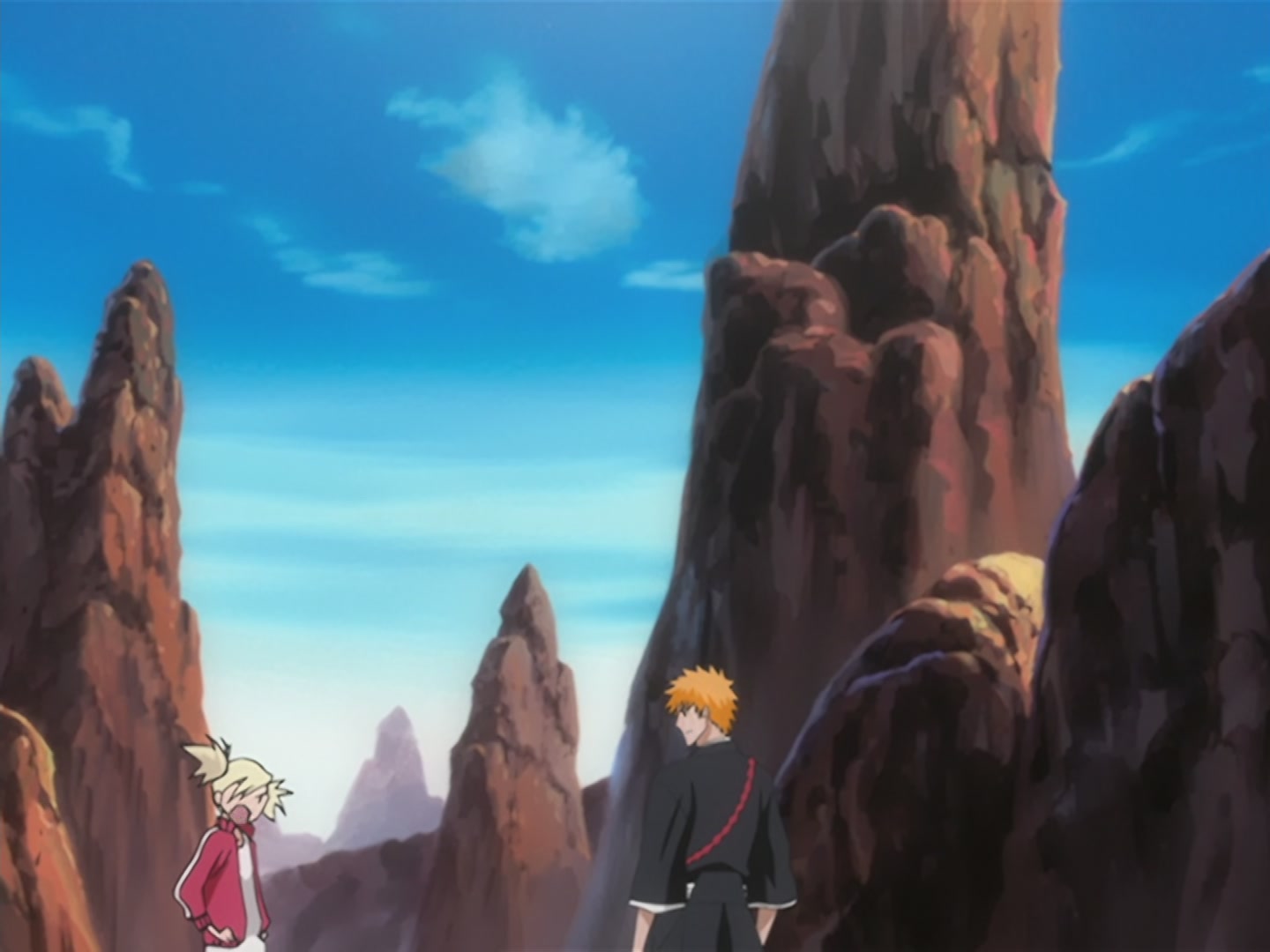 Bleach Ep 126: Uryu vs. Ryuken! Clash of the Parent-Child Quincys @ 00:16:18