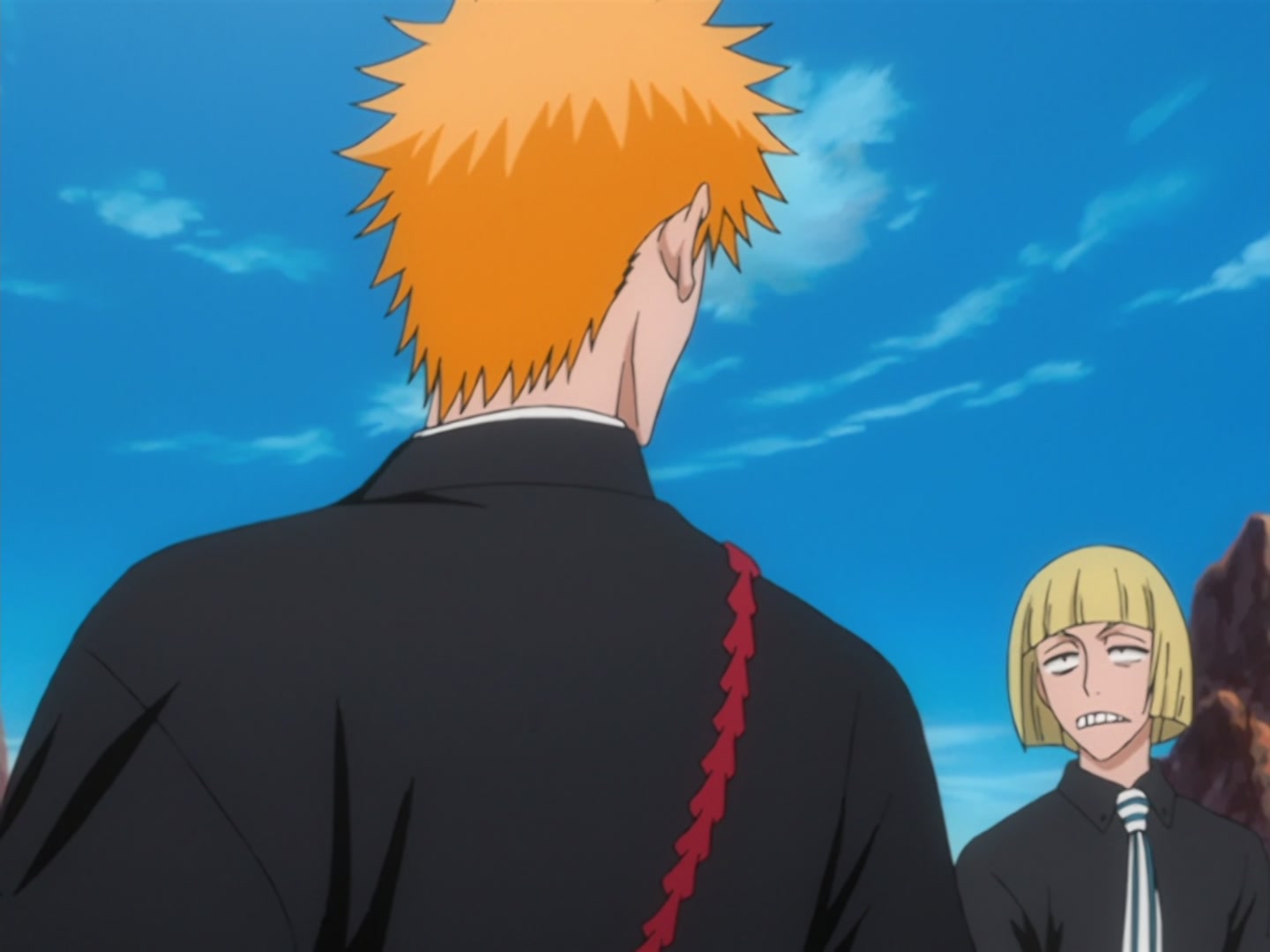 Bleach Ep 126: Uryu vs. Ryuken! Clash of the Parent-Child Quincys @ 00:16:41
