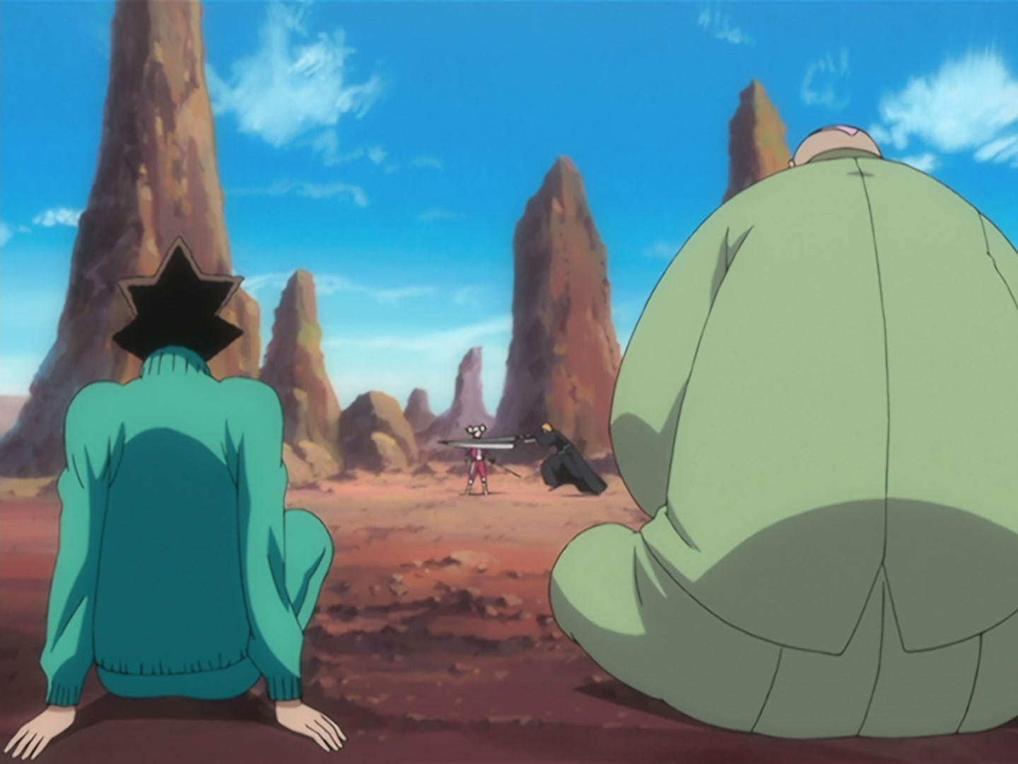 Bleach Ep 126: Uryu vs. Ryuken! Clash of the Parent-Child Quincys @ 00:17:53