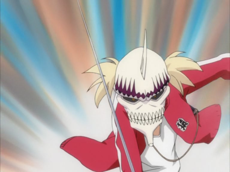 Bleach Ep 128: The Nightmare Arrancar! Team Hitsugaya Moves Out @ 00:02:36