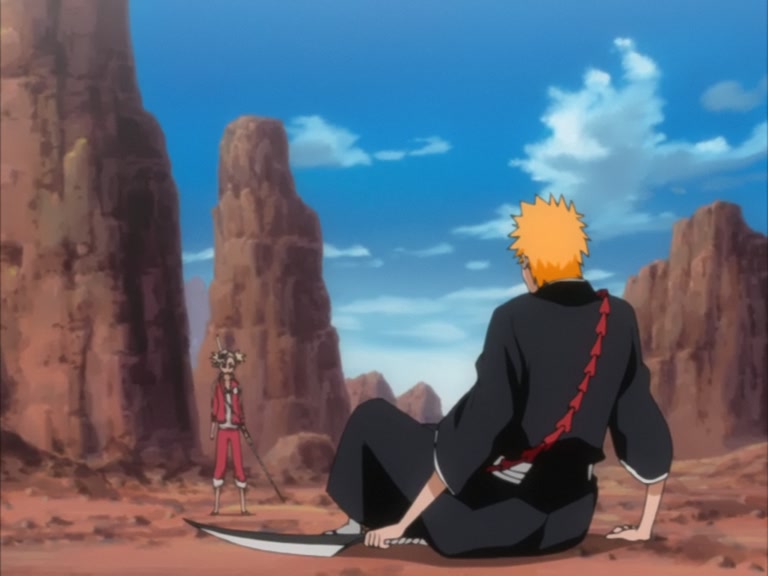 Bleach Ep 128: The Nightmare Arrancar! Team Hitsugaya Moves Out @ 00:03:14