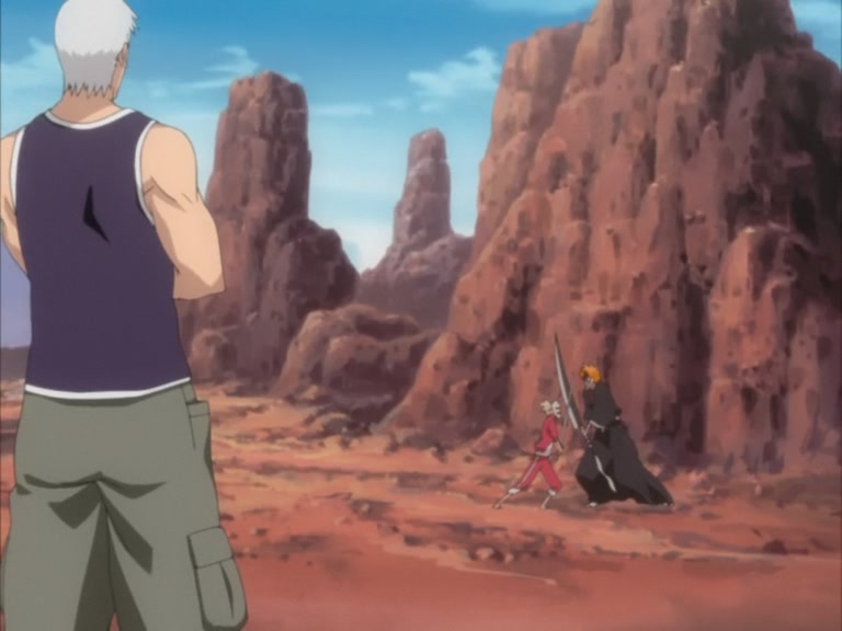 Bleach Ep 128: The Nightmare Arrancar! Team Hitsugaya Moves Out @ 00:03:28